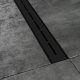 Ravak Runway zuhanyfolyóka 750 mm, fekete X01750