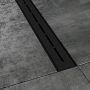 Ravak Runway zuhanyfolyóka 850 mm, matt fekete X01751