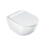 Ravak Vita Rimoff fali WC csésze öblítőperem nélkül, fehér X01860