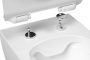 Ravak Vita Slim lágyan záródó vékony Duroplast WC ülőke, fehér X01861
