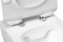 Ravak Vita Slim lágyan záródó vékony Duroplast WC ülőke, fehér X01861
