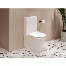 Ravak Elegant RimOff monoblokkos WC SoftClose ülőkével fehér X01872