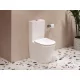 Ravak Elegant RimOff monoblokkos WC SoftClose ülőkével fehér X01872