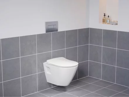 Ravak Endo Rimoff mélyöblítésű fali kerámia WC csésze, fehér X01933