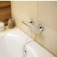 Ravak TE 072.00 termosztátos fali zuhanycsaptelep, lapos változatú, króm X070051