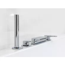   Ravak Chrome CR 025.00CR kádperemre szerelhető vízesés csaptelep, króm X070073