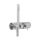Ravak Espirit 065.00CR falsík alatti csaptelep szettel R-boxhoz, belső egység nélkül, króm X070207
