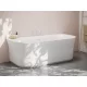 Ravak Espirit ES 021.10WV.O1 falba süllyesztett kádcsaptelep belső egységgel, fehér X070240