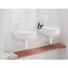   Ravak Eleganta EL 015.10WV álló mosdócsaptelep 335 mm, leeresztő nélkül, bársony fehér X070254