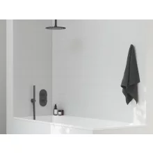   Ravak Espirit 067.20BLM termosztátos falba süllyesztett csap R-boxhoz, háromutas, matt fekete X070289