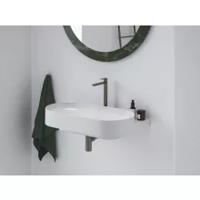   Ravak Eleganta EL 015.20GB álló mosdócsaptelep 335 mm, leeresztő nélkül, szálcsiszolt grafit X070328