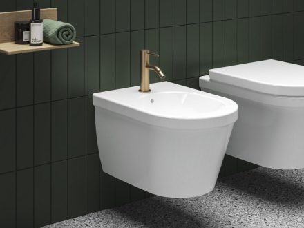Ravak Espirit ES 056.60RGB álló bidécsaptelep leersztő nélkül, rose gold X070355