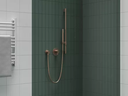 Ravak Espirit ES 062.60RGB.O1 falba szüllyesztett csaptelep belső egységgel, rose gold X070359