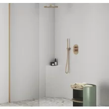   Ravak Espirit 065.60RGB falsík alatti csaptelep R-boxhoz, kétutas, rose gold X070362