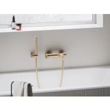   Ravak Eleganta EL 022.60RGB fali kádcsaptelep zuhanyszett nélkül, rose arany X070367