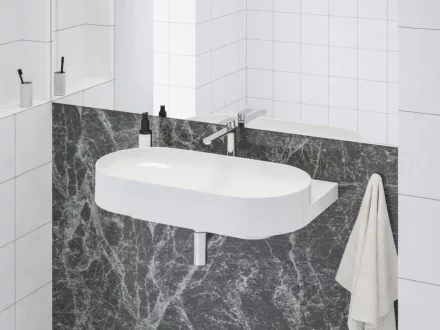 Ravak Eleganta EL 014.00CR álló mosdócsaptelep 220 mm, leeresztő nélkül, fényes króm X070384