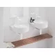 Ravak Eleganta EL 014.10WV álló mosdócsaptelep 220 mm, leeresztő nélkül, bársony fehér X070385