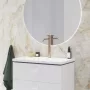 Ravak Espirit ES BeCool magasított álló csaptelep leeresztő nélkül 252 mm, szálcsiszolt rose arany X070403