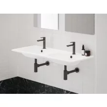   Ravak Eleganta BeCool álló mosdócsaptelep leeresztő nélkül 174 mm, szálcsiszolt grafit X070412