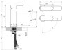 Ravak Chrome II BeCool mosdócsaptelep leeresztő nélkül, króm X070448