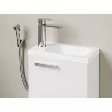   Ravak Chrome II álló mosdócsaptelep bidézuhannyal, leeresztő nélkül, króm X070450