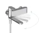 Ravak Chrome II 022.00CR fali kádcsaptelep zuhanyszett nélkül, króm X070451
