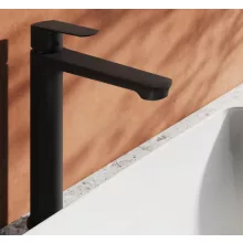   Ravak Life egykaros álló mosdócsaptelep leeresztő nélkül 280 mm, fekete X070478