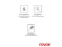 Ravak Espirit ES 080.20GB egykaros padlón álló kádcsaptelep, szálcsiszolt grafit X070502