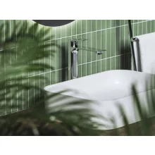 Ravak Plan PN 015.00CR álló mosdócsaptelep 300 mm magassággal, fényes króm kivitelben