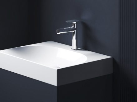 Ravak Spring SG 012.00 Álló mosdócsaptelep leeresztő nélkül, fényes króm X070523