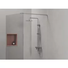 Ravak Spring SG 098.00CR állítható magasságú zuhanyoszlop zuhanyszettel, fényes króm kivitelben
