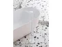 Ravak Spring SG 080.10WHM.RB07A padlóra szerelhető kádcsaptelep zuhanyszettel, R-box rendszerhez, matt fehér X070578