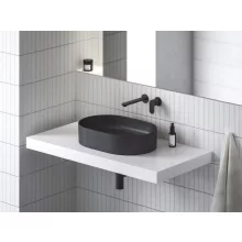   Ravak Chrome II falba süllyesztett mosdócsaptelep testtel, fekete X070592