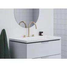   Ravak Espirit ES 018.60GLB álló mosdócsaptelep, leeresztő nélkül, szálcsiszolt arany X070599