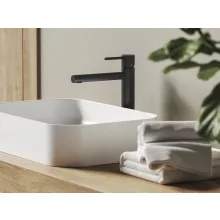 Ravak Nox NX 015.20BLM álló mosdócsaptelep 280 mm kifolyási magassággal, matt fekete kivitelben