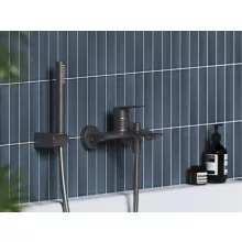 Ravak Plan PN 022.20GB fali kádcsaptelep grafit kivitelben
