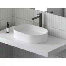 Ravak Chrome II magasított mosdócsaptelep leeresztő nélkül, szálcsiszolt grafit kivitelben.