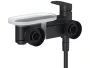 Ravak Chrome II műanyag polc Chrome II zuhany- és kádcsaptelepekhez, tejfehér X07P1237