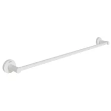 Ravak Kona KN 311.10WHM fali törölközőtartó rúd 650 mm hosszban, matt fehér kivitelben, modern és praktikus megoldás a fürdőszobai törölközők rendezett tárolására.