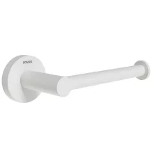 Ravak Kona KN 400.10WHM fali WC papír tartó 650 mm hosszban, matt fehér kivitelben, modern és praktikus megoldás a fürdőszobai WC-papír tárolására.