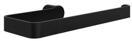 Ravak Fold FD 302.20BLM fali törölközőtartó rúd 220 mm hosszban, matt fekete kivitelben, modern és kompakt fürdőszobai kiegészítő törölközők tárolásához.