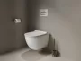 Ravak Chrome CR II 411.20GB álló WC kefe tartó, szálcsiszolt grafit kivitelben.