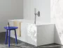 Ravak 913.00CR műanyag zuhany gégecső 150 cm, króm X07P176