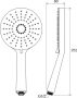Ravak 961.00 Flat XXL zuhanyfej, lapos, 3 funkciós, 140 mm X07P344