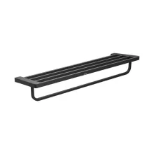   Ravak TD 330.20 10° Polcos törölközőtartó 63 cm, matt fekete X07P563