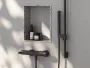 Ravak Chrome 957.20 hengeralakú kézihuzany, 1 funkciós, fekete X07P573