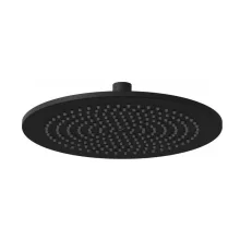   Ravak Chrome 980.20BLM köralakú esőztető zuhanyfej 250 mm, matt fekete X07P675