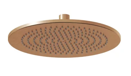 Ravak Chrome 980.60RGB köralakú esőztető zuhanyfej 250 mm, rose gold X07P711