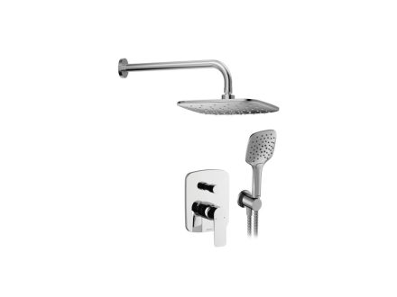 Ravak Classic falba süllyesztett zuhanyszett, króm X07S017