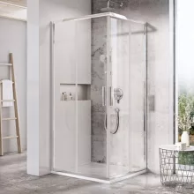   Ravak Blix Slim BLSRV2-90 zuhanykabin (króm-transparent) X1LM70C00Z1